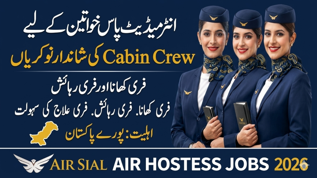 AirSial Cabin Crew Jobs 2026