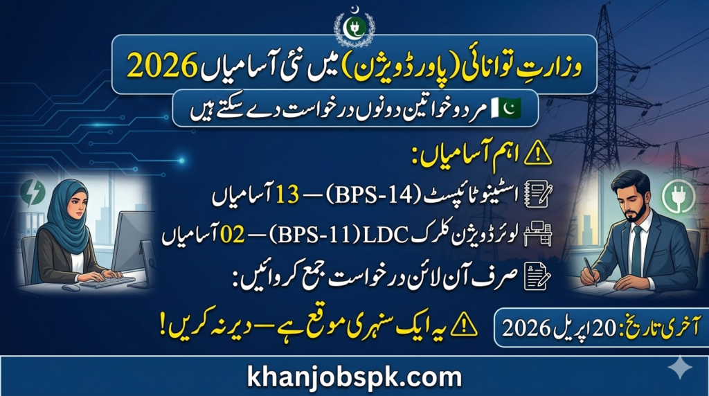 Ministry of Energy Jobs 2026 Online Apply 