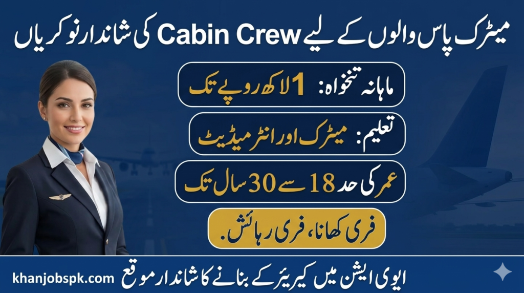 Airblue Cabin Crew Jobs 2026 Apply Online