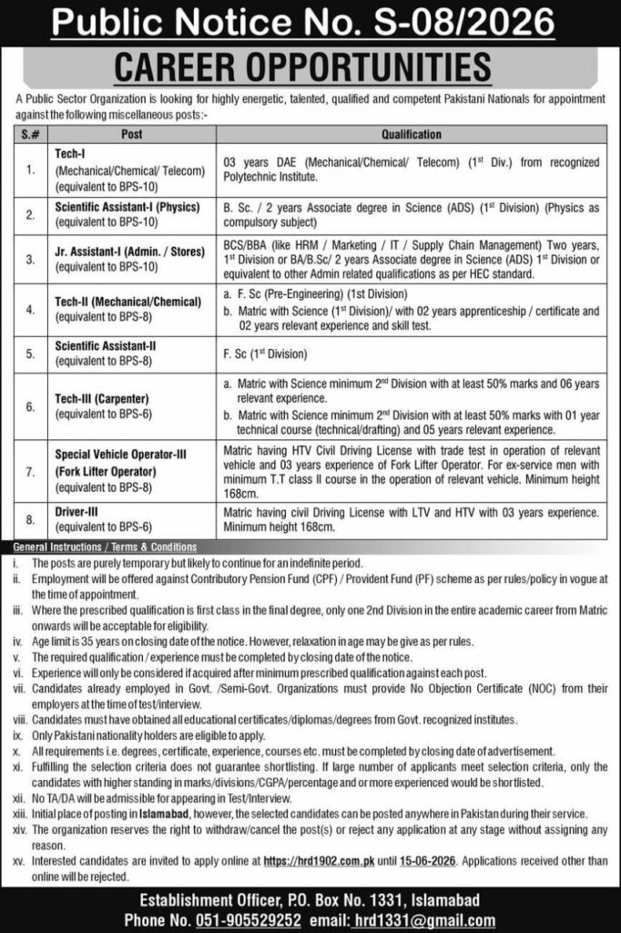 Latest Pakistan Atomic Energy Jobs 2026 Advertisment