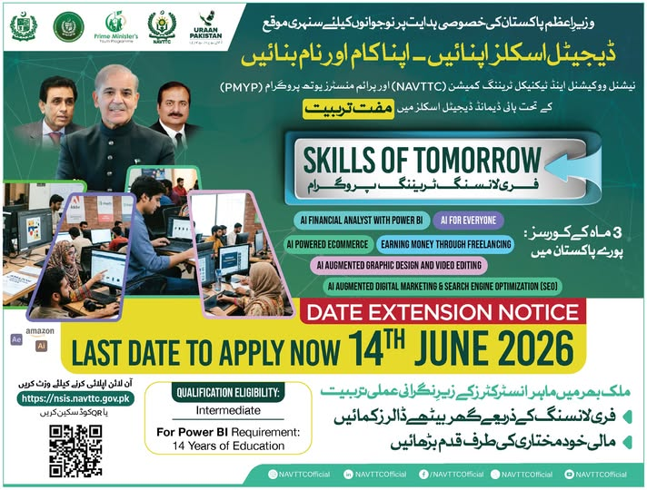 Skills of Tomorrow Program 2026 Apply Online – Free AI & Freelancing Training