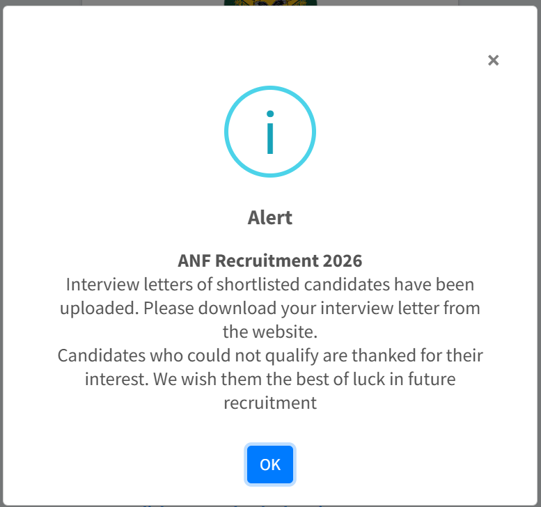 ANF Interview Call Letter 2026 – Download Online at joinanf.pk